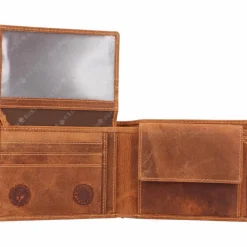 Herren Greenburry Vintage Geldbörse Leder 12 cm