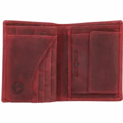 Herren Greenburry Vintage Geldbörse Hirsch Leder 9,5 cm