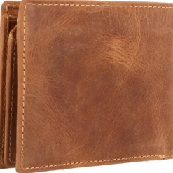 Herren Greenburry Vintage Geldbörse Leder 12 cm