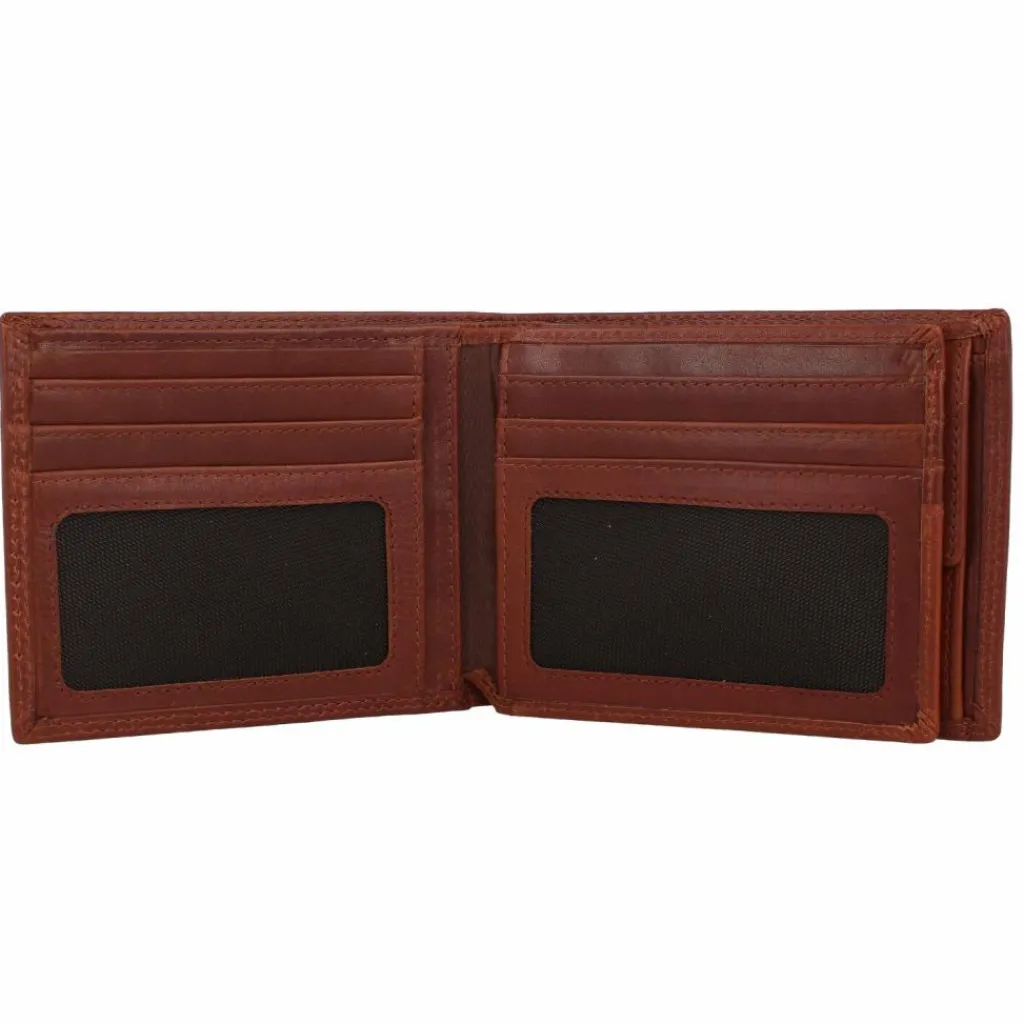 Best Greenburry Vintage Geldbörse RFID Schutz Leder 12 cm natur