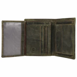 Outlet Greenburry Vintage Geldbörse Leder 9.5 cm stag