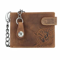 Best Greenburry Vintage Geldbörse Leder 12 cm braun