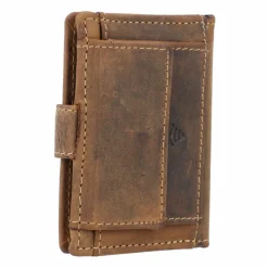 Best Greenburry Vintage Geldbörse RFID Leder 7 cm braun