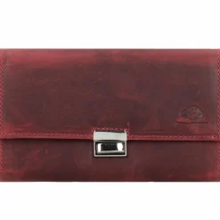 Greenburry Damengeldbörsen Querformat<Vintage Geldbörse Leder 17.5 cm rusty red