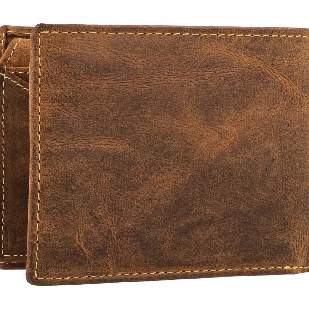 Greenburry Herrengeldbörsen Querformat<Vintage Geldbörse Leder 12 cm dog