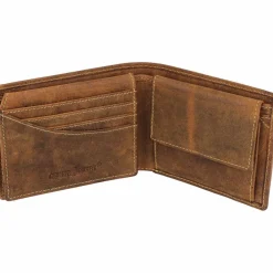 Greenburry Herrengeldbörsen Querformat<Vintage Geldbörse Leder 12 cm dog