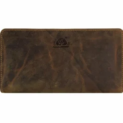 Greenburry Herrengeldbörsen Querformat<Vintage Geldbörse Leder 18 cm brown
