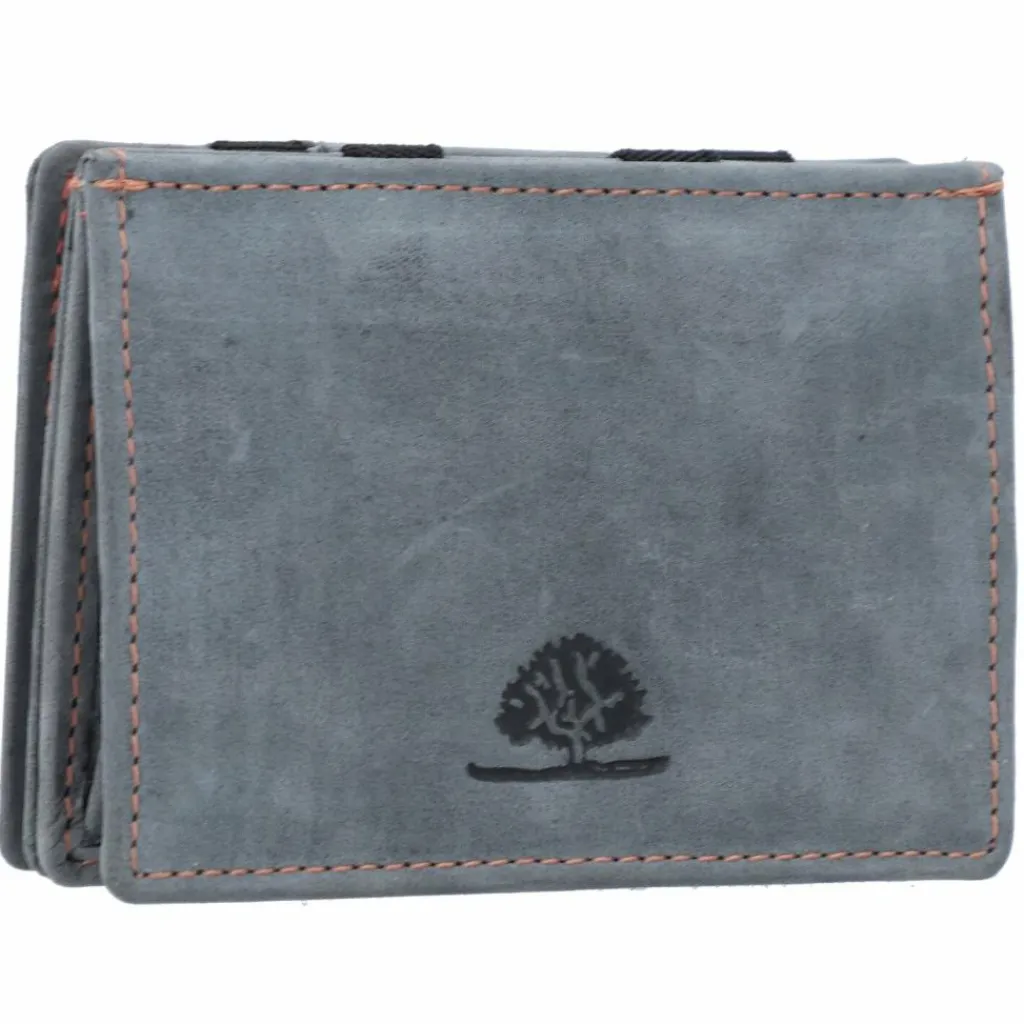 Greenburry Herrengeldbörsen Querformat<Vintage Geldbörse Leder 7.5 cm steel blue