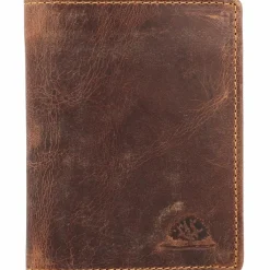 Herren Greenburry Vintage Geldbörse RFID Leder 10 cm