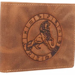 Greenburry Herrengeldbörsen Querformat<Vintage Geldbörse Leder 12 cm löwe