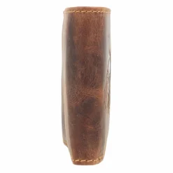 New Greenburry Vintage Geldbörse mit Fisch-Prägung Leder 12 cm zander