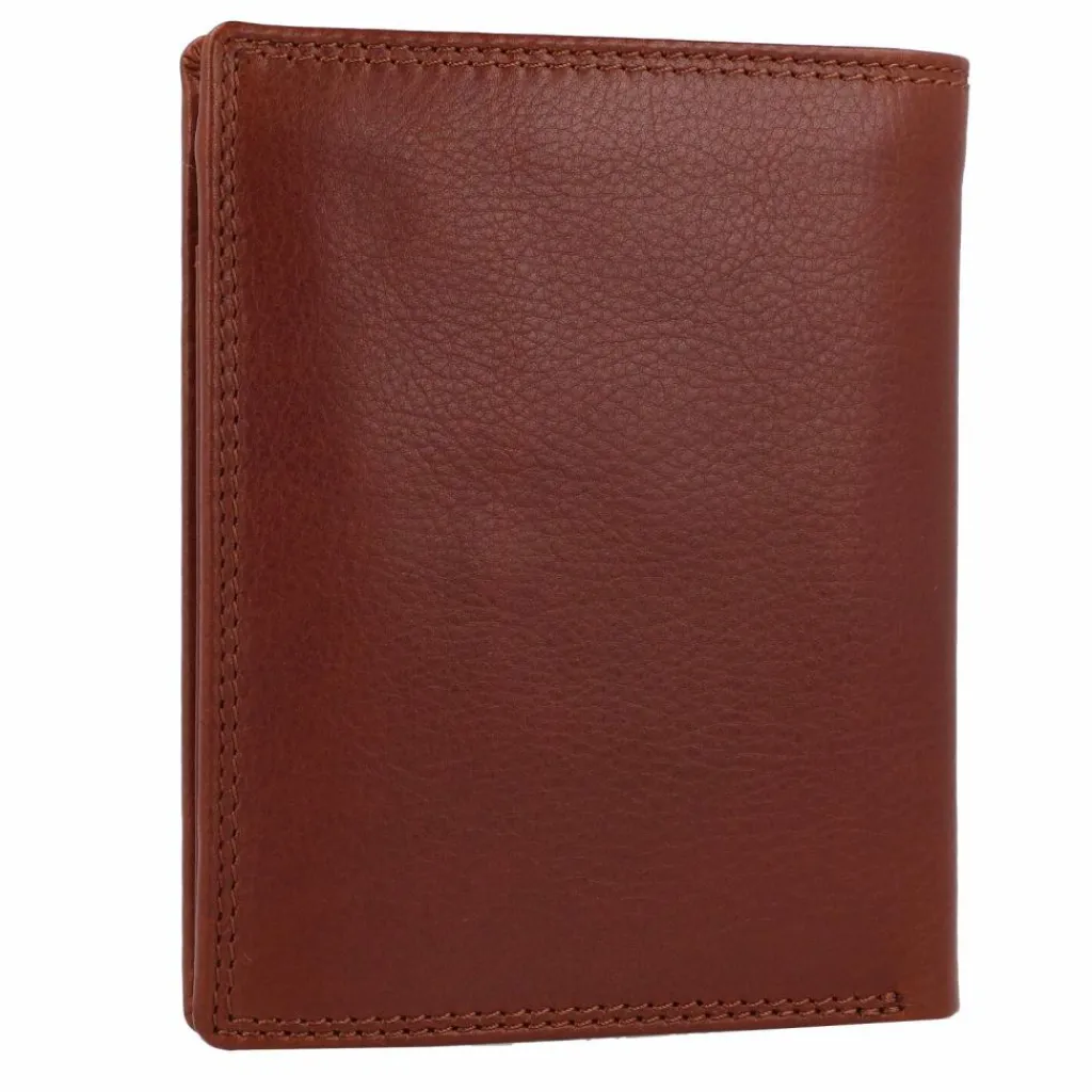 Herren Greenburry Vintage Geldbörse RFID Schutz Leder 10 cm