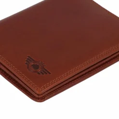 Herren Greenburry Vintage Geldbörse RFID Schutz Leder 10 cm