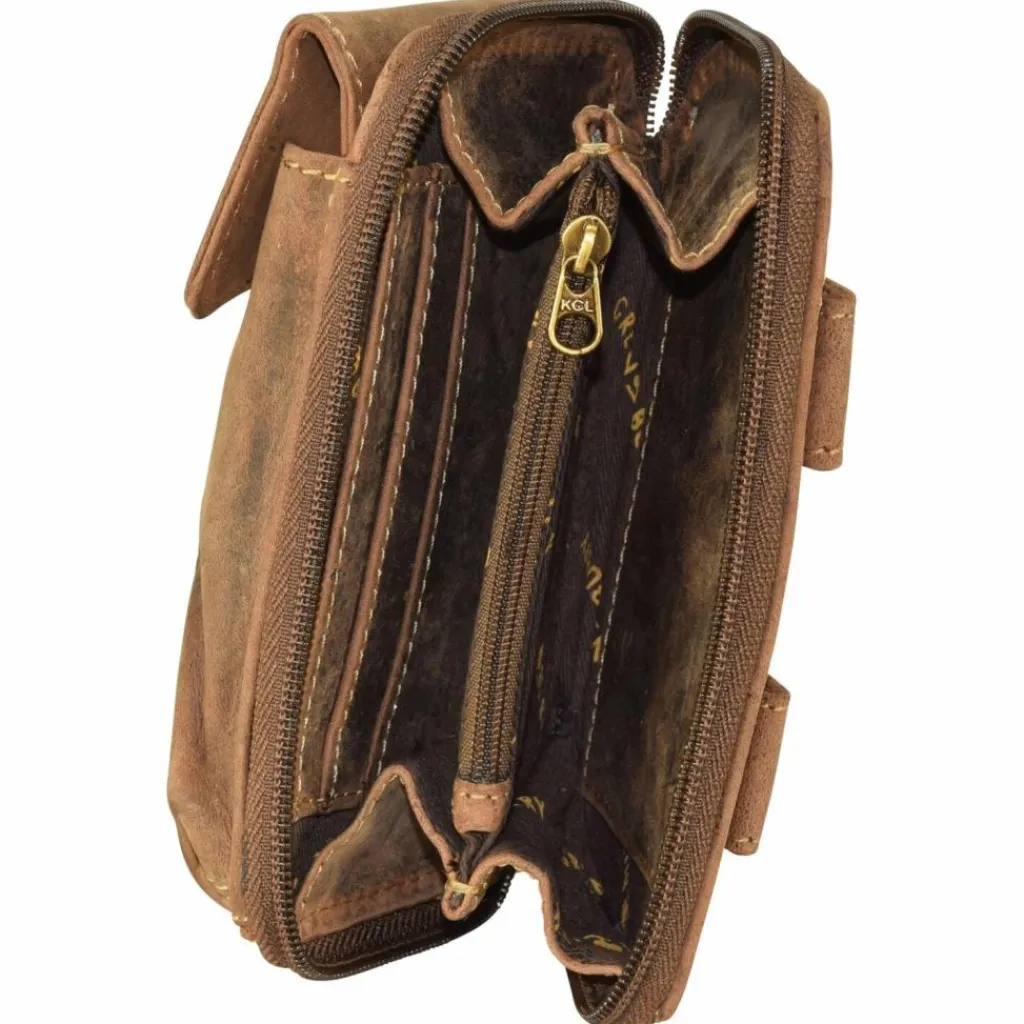 Greenburry Vintage Gürteltasche Leder 14,5 cm