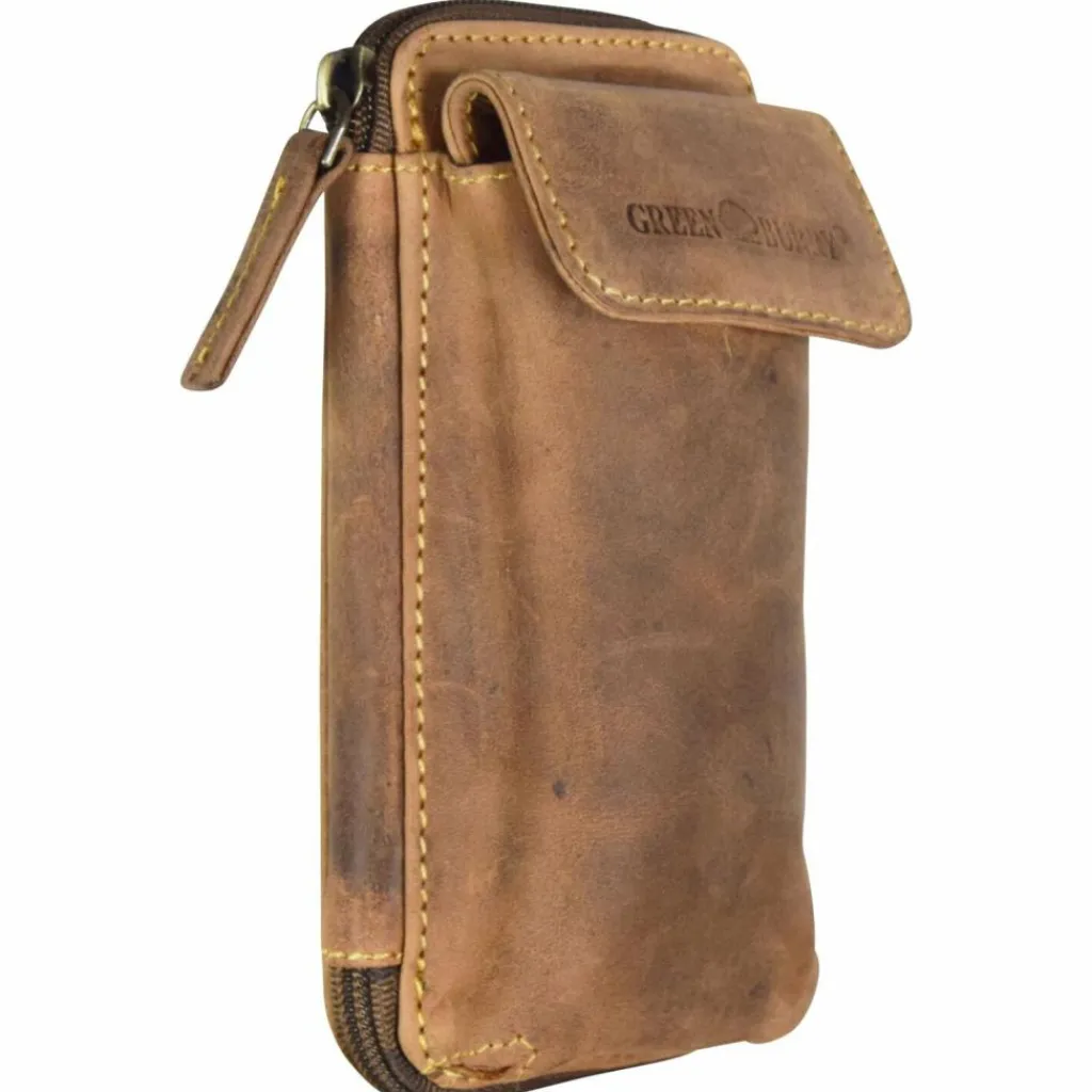 Greenburry Vintage Gürteltasche Leder 14,5 cm