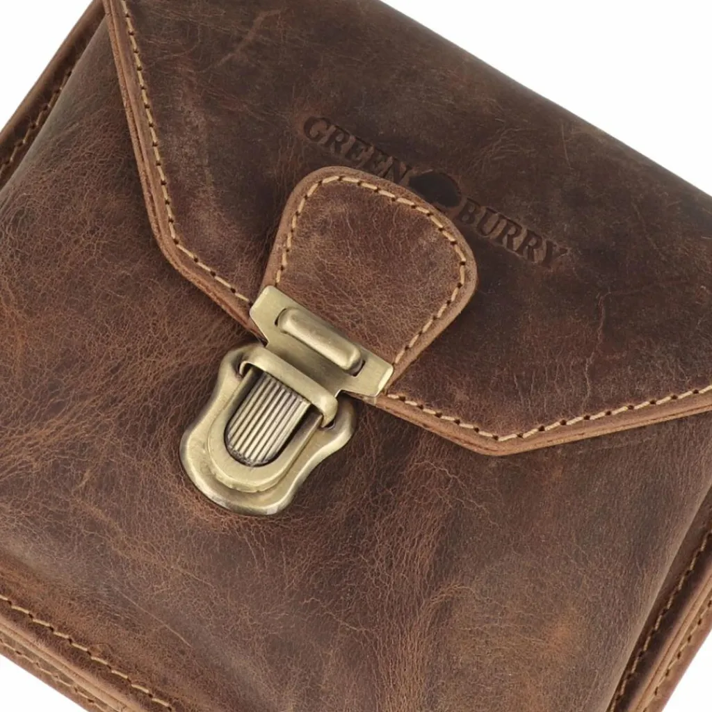 Greenburry Vintage Gürteltasche Leder 15 cm