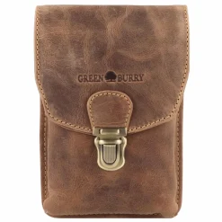 Greenburry Gürteltaschen<Vintage Gürteltasche Leder 11 cm brown