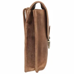 Greenburry Gürteltaschen<Vintage Gürteltasche Leder 11 cm brown