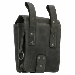 Clearance Greenburry Vintage Gürteltasche Leder 15 cm charcoal