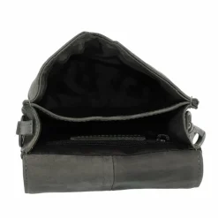 Clearance Greenburry Vintage Gürteltasche Leder 15 cm charcoal