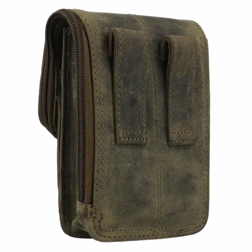 Greenburry Vintage Gürteltasche Leder 13.5 cm