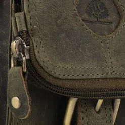 Greenburry Vintage Gürteltasche Leder 13.5 cm