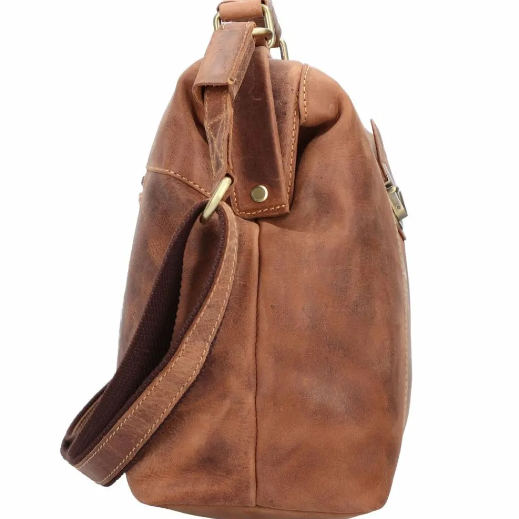 Greenburry Vintage Handtasche Leder 32 cm