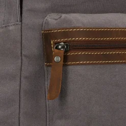 Greenburry Daypacks<Vintage Hemp Rucksack 36 cm light grey