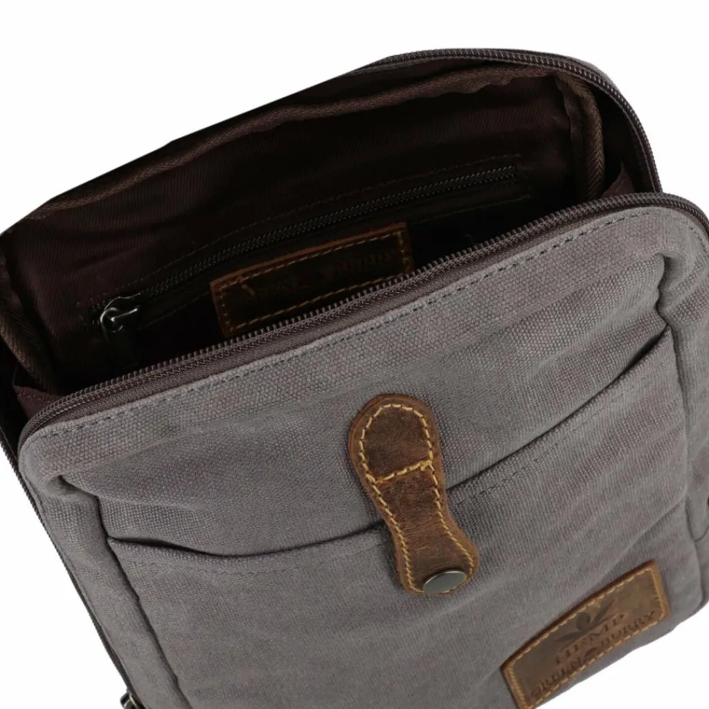 Greenburry Umhängetaschen<Vintage Hemp Umhängetasche 19 cm light grey