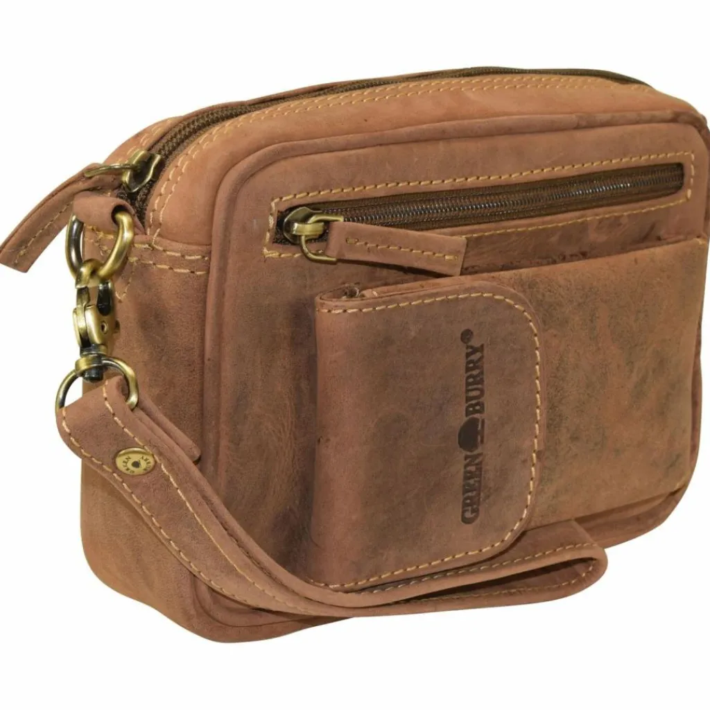 Online Greenburry Vintage Herrentasche Leder 22 cm braun