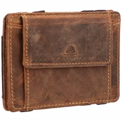 Herren Greenburry Vintage Magic Geldbörse RFID Leder 10 cm