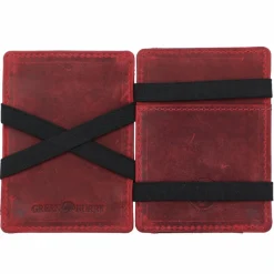 Hot Greenburry Vintage Magic Geldbörse RFID Leder 10 cm rusty red