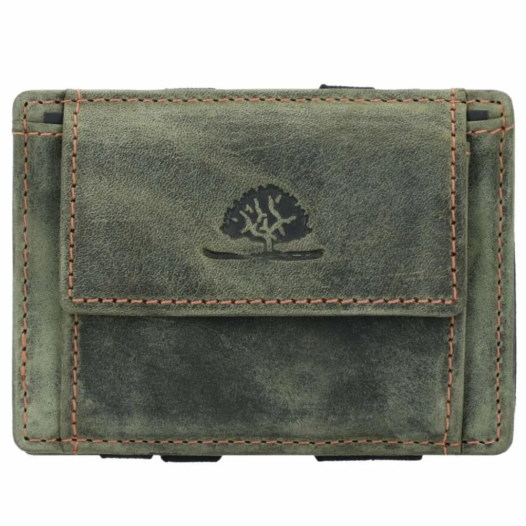 Herren Greenburry Vintage Magic Geldbörse RFID Leder 10 cm