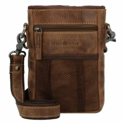 Greenburry Mini Bags|Umhängetaschen<Vintage Mini Bag Umhängetasche Leder 13 cm brown