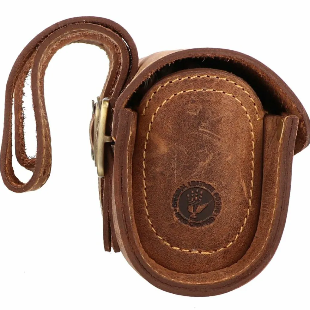 Hot Greenburry Vintage Original Fahrradtasche Leder 17 cm brown