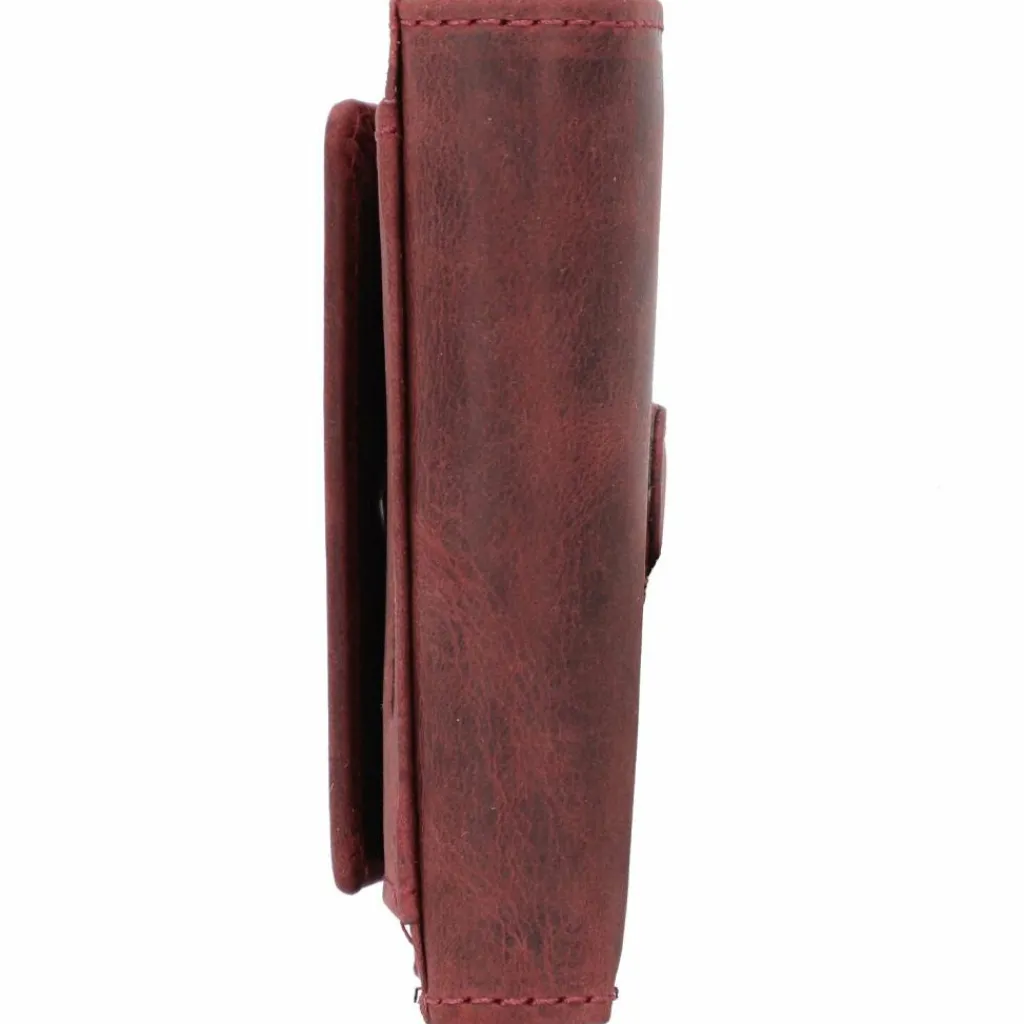 Greenburry Herrengeldbörsen Hochformat<Vintage Original Geldbörse RFID Leder 8 cm rusty red