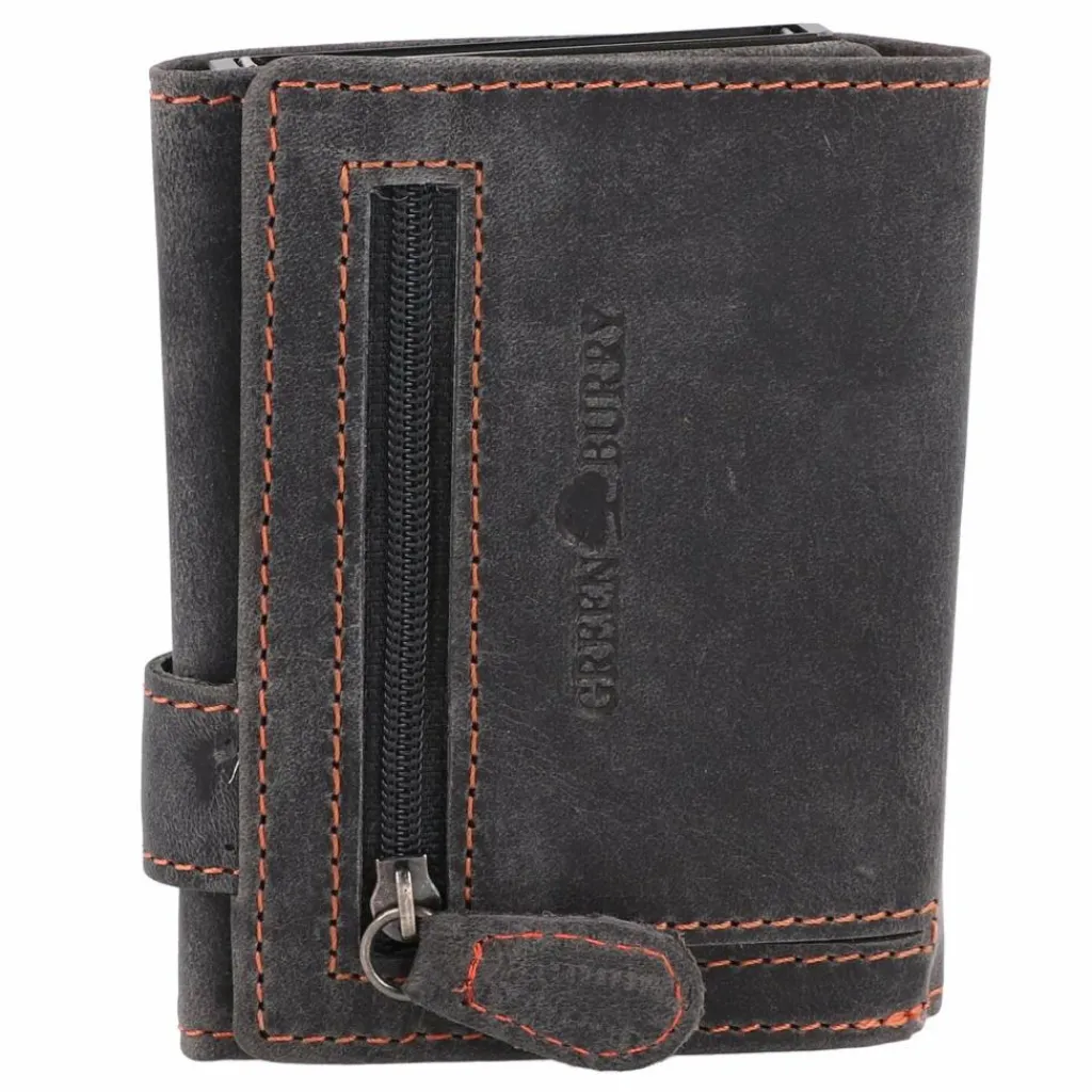 Herren Greenburry Vintage Original Geldbörse RFID Leder 8,5 cm
