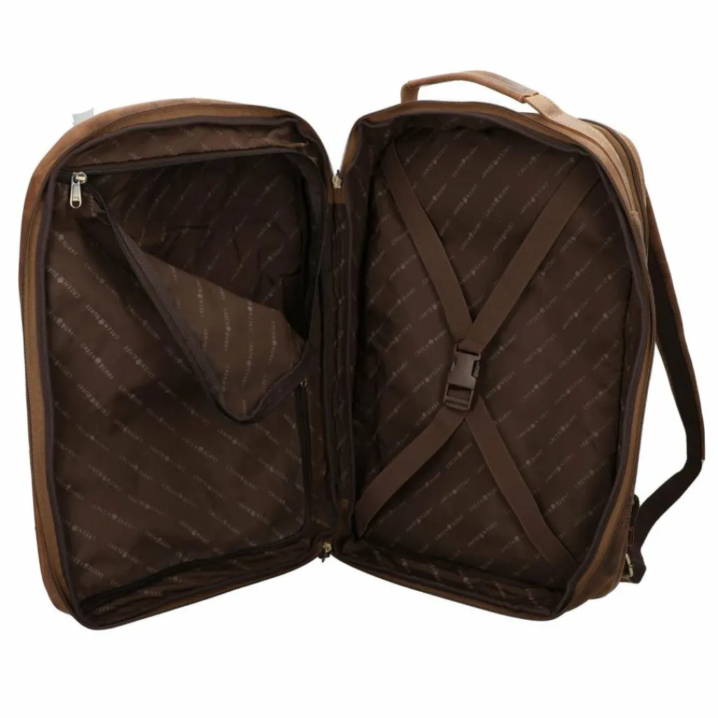 Greenburry Lederrucksäcke|Business-Rucksäcke<Vintage Reiserucksack Leder 48 cm Laptopfach brown