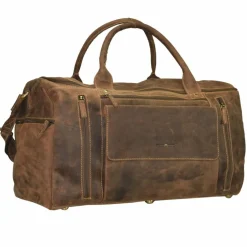 Greenburry Sporttaschen|Reisetaschen Ohne Rollen<Vintage Reisetasche Leder 54 cm braun