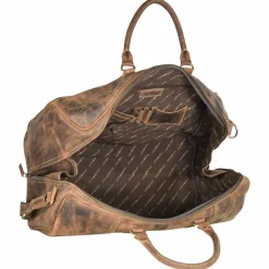 Best Greenburry Vintage Reisetasche Leder 42 cm brown