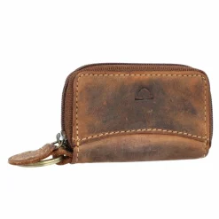 Sale Greenburry Vintage Schlüsseletui Leder 8,5 cm braun