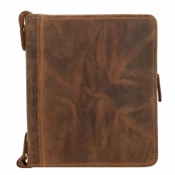 Best Greenburry Vintage Schreibmappe Leder 26 cm braun