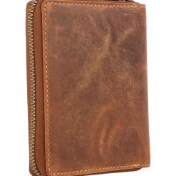 Greenburry Herrengeldbörsen Hochformat<Vintage Sternzeichen Geldbörse Leder 10 cm horse