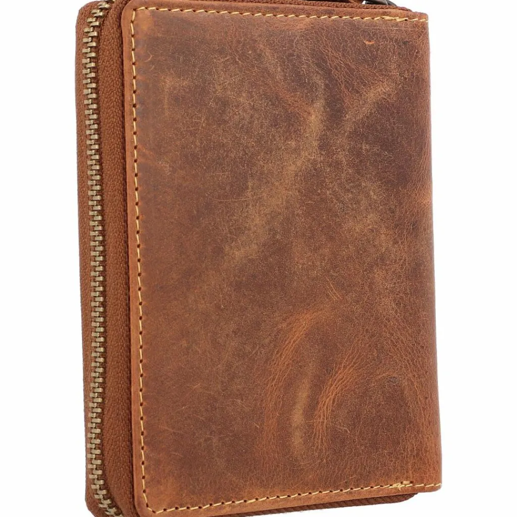 Greenburry Herrengeldbörsen Hochformat<Vintage Sternzeichen Geldbörse Leder 10 cm horse