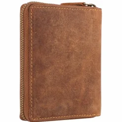 Greenburry Herrengeldbörsen Hochformat<Vintage Sternzeichen Geldbörse Leder 10 cm stier