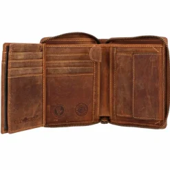 Greenburry Herrengeldbörsen Hochformat<Vintage Sternzeichen Geldbörse Leder 10 cm stier