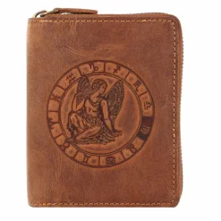 Greenburry Herrengeldbörsen Hochformat<Vintage Sternzeichen Geldbörse Leder 10 cm jungfrau
