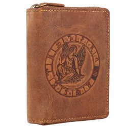 Greenburry Herrengeldbörsen Hochformat<Vintage Sternzeichen Geldbörse Leder 10 cm jungfrau
