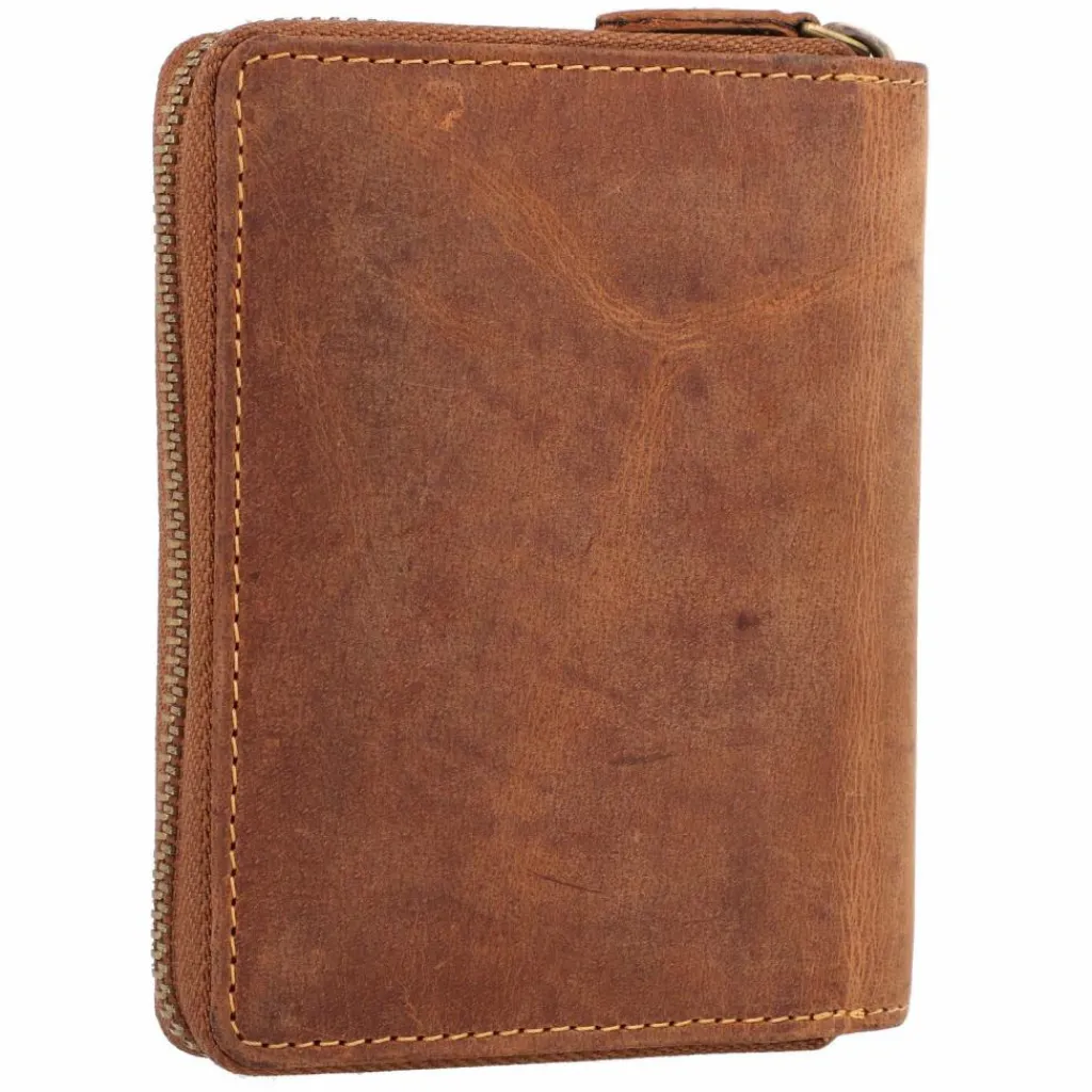 Greenburry Herrengeldbörsen Hochformat<Vintage Sternzeichen Geldbörse Leder 10 cm jungfrau