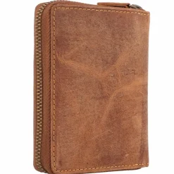 Herren Greenburry Vintage Sternzeichen Geldbörse Leder 10 cm